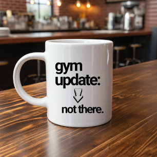 Funny Relateable Black + White Quote Kaffee Schläg Kaffeetasse