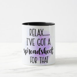 Funny Relax habe ich dafür eine Tabelle Got Tasse