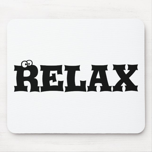 "Funny Relax" Mousepad (Vorne)