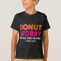 Funny Religious Donut Besorgnis Gott wird Sie zum