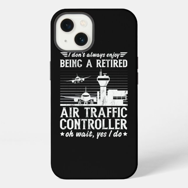 Funny Remüde Air Traffic Controller Radar iPhone Hülle (Rückseite)