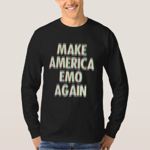 Funny Remüde Emo Kid Sad Music Goth Punk Szene Go T-Shirt