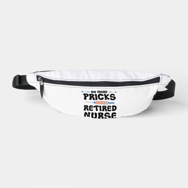 Funny Remüde Krankenschwester- Pflege Rente Party  Bauchtasche (Vorderseite)