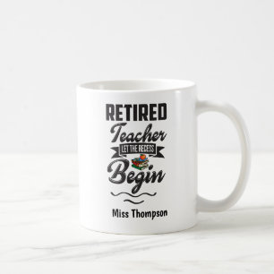 Funny remüde Lehrer Ließ Neubeginn Kaffeetasse