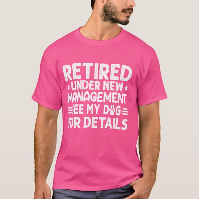 Funny remüde unter neuem Management Siehe meinen H T-Shirt (Vorderseite)