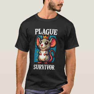 Funny Renaissance Festival Rat Pest Survivor Des D T-Shirt