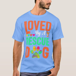 Funny Rescue Dog Liebhaber von einem Rettungshund T-Shirt