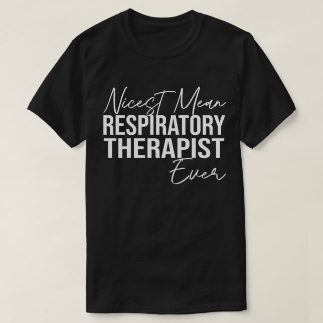 Funny Respiratory Therapy Life Spaß Nurse Zitat T-Shirt (Design vorne)