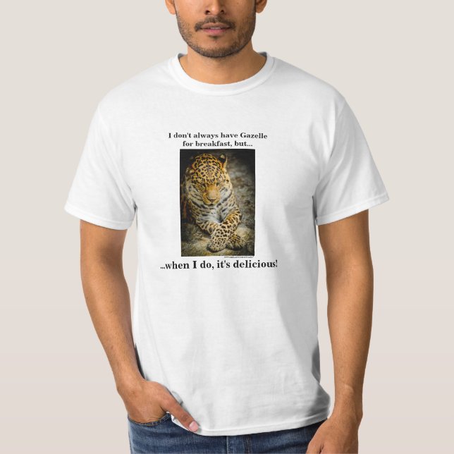 Funny Restleopard T - Shirt (Vorderseite)