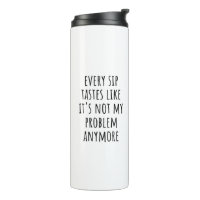 Funny Retirement Coffee Tasse - "Jeder Sip schmeck