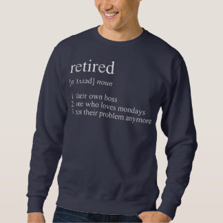 Funny Retirement Design Männer Vater Retiring Part Sweatshirt