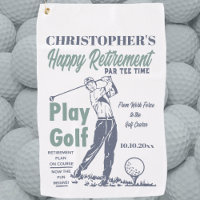 Funny Retirement Golfer Thema Retro Golf