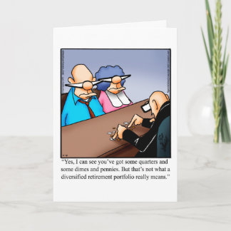 Funny Retirement Gratulations Card Karte