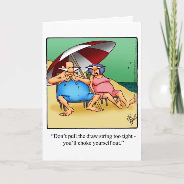Funny Retirement Herzlichen Glückwunsch Grußkarte Karte (Vorderseite)