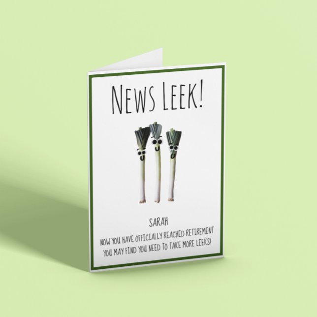 Funny Retirement Karte (Von Creator hochgeladen)