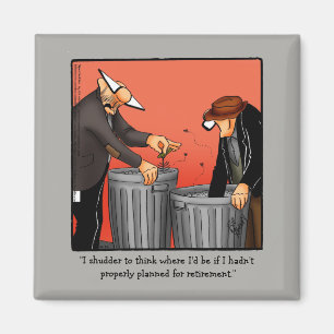 Funny Retirement Spaß Magnet