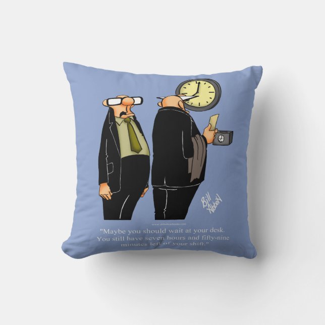 Funny Retirement Spaß Pillow Kissen (Vorderseite)