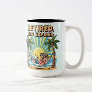 ☕ Funny Retirement Tasse   Auf Wiedersehen Tension