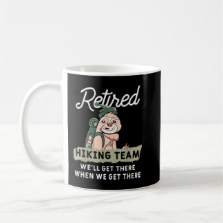 Funny Retirement Wanderangebot für einen Retiree-P Kaffeetasse