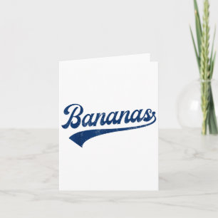 Funny Retro Bananas Shirts Niedlich Banana Geschen Karte