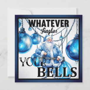 Funny Retro Christmas Feiertagskarte