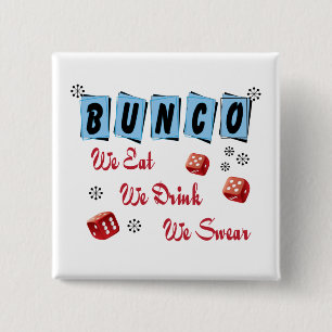 Funny Retro Dice Giro del Malcantone Button