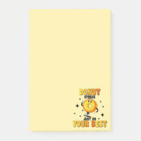 Funny Retro Donut motivierend Zitat
