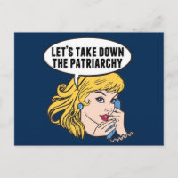 Funny Retro Feminist Pop Art Anti Patriarchat