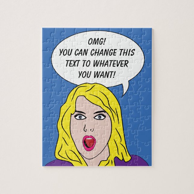 FUNNY RETRO FRAMAN Custom Puzzle (Vertikal)