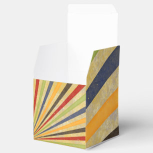 Funny Retro Grunge Rays + Ihre Idee Geschenkschachtel