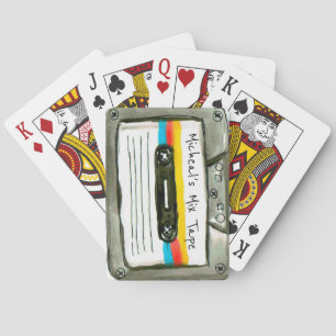 Funny Retro Kassette anstechend Musikspielkarten Spielkarten
