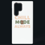 Funny Retro Lazy Day Saying Samsung Galaxy Hülle<br><div class="desc">Set your status to relaxed with this cool "Chill Mode Always" graphic. Featuring a chill sloth hanging out in the middle of a trendy, retro pastel font, this design is the ultimate statement for those who prioritize peace and relaxation. It's a perfect, easygoing graphic for lazy days, weekends, or any...</div>