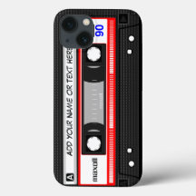 Funny Retro Music Cassette Bandmuster