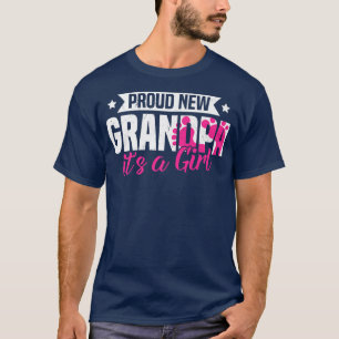 Funny Retro Proud New Opa Es ist ein Mädchen Gesch T-Shirt