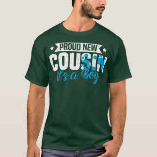 Funny Retro stolz auf neuen Cousin Es ist ein Jung T-Shirt