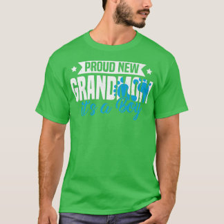 Funny Retro stolz neue Großmutter Es ist ein Junge T-Shirt