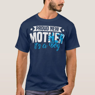 Funny Retro stolz neue Mutter Es ist ein Junge Ges T-Shirt