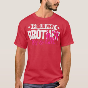 Funny Retro stolz neuer Bruder Es ist ein Mädchen T-Shirt