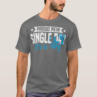 Funny Retro Stolz neuer Single Vater Es ist ein Ju T-Shirt