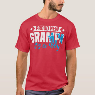 Funny Retro Stolz New Grampa Es ist ein Junge Gesc T-Shirt