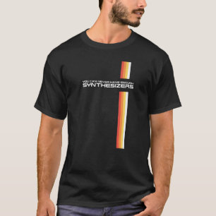 Funny Retro Synthesizer Synth Keyboard Collector m T-Shirt