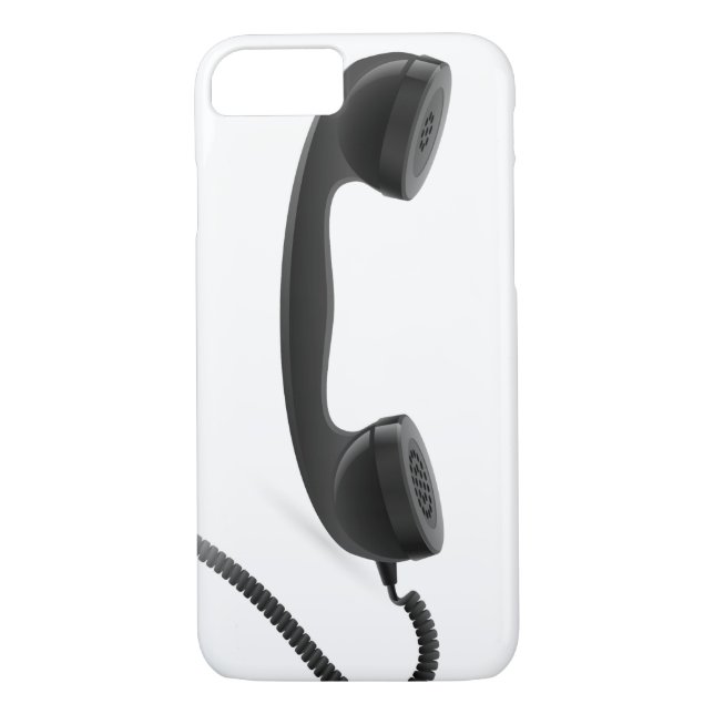 Funny Retro Telefone Handset Case-Mate iPhone Hülle (Rückseite)
