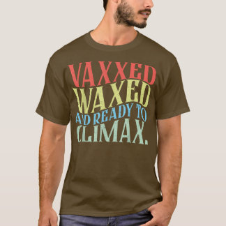 Funny Retro Vintag Vaed Waage und Bereit zum Klima T-Shirt