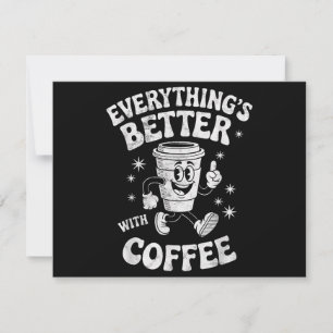 Funny Retro Vintager Kaffee Männer oder Frauen Kaf