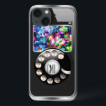 Funny Retro Wähltelefon mit Foto-Rahmen title_seo2<br><div class="desc">Niedliches und humorvolles Retro-Telefon mit Foto-Rahmen. Retro nimmt ein modernes Telefon an. Benutzerdefiniertes und optionales Monogramm Sie können Mosaikfliesen durch Ihr Foto ersetzen oder wie es ist haben.</div>