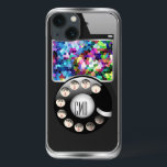 Funny Retro Wähltelefon mit Foto-Rahmen title_seo2<br><div class="desc">Niedliches und humorvolles Retro-Telefon mit Foto-Rahmen. Retro nimmt ein modernes Telefon an. Benutzerdefiniertes und optionales Monogramm Sie können Mosaikfliesen durch Ihr Foto ersetzen oder wie es ist haben.</div>