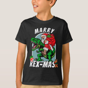 Funny REX-Max T-shirt enfant de Noël