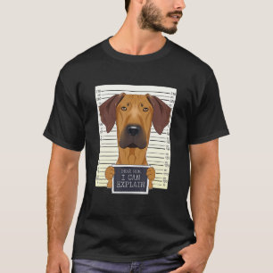 Funny Rhodesian Ridgeback Mama I Rhodesian Ridgeba T-Shirt