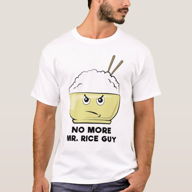 Funny Rice Design T-Shirt (Vorderseite)