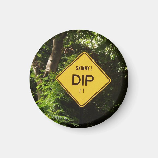 Funny road signmagnet magnet (Vorne)